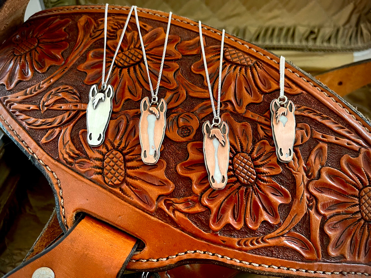 Tooled Leather Guitar Straps