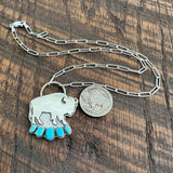 Billy the Buffalo Necklace