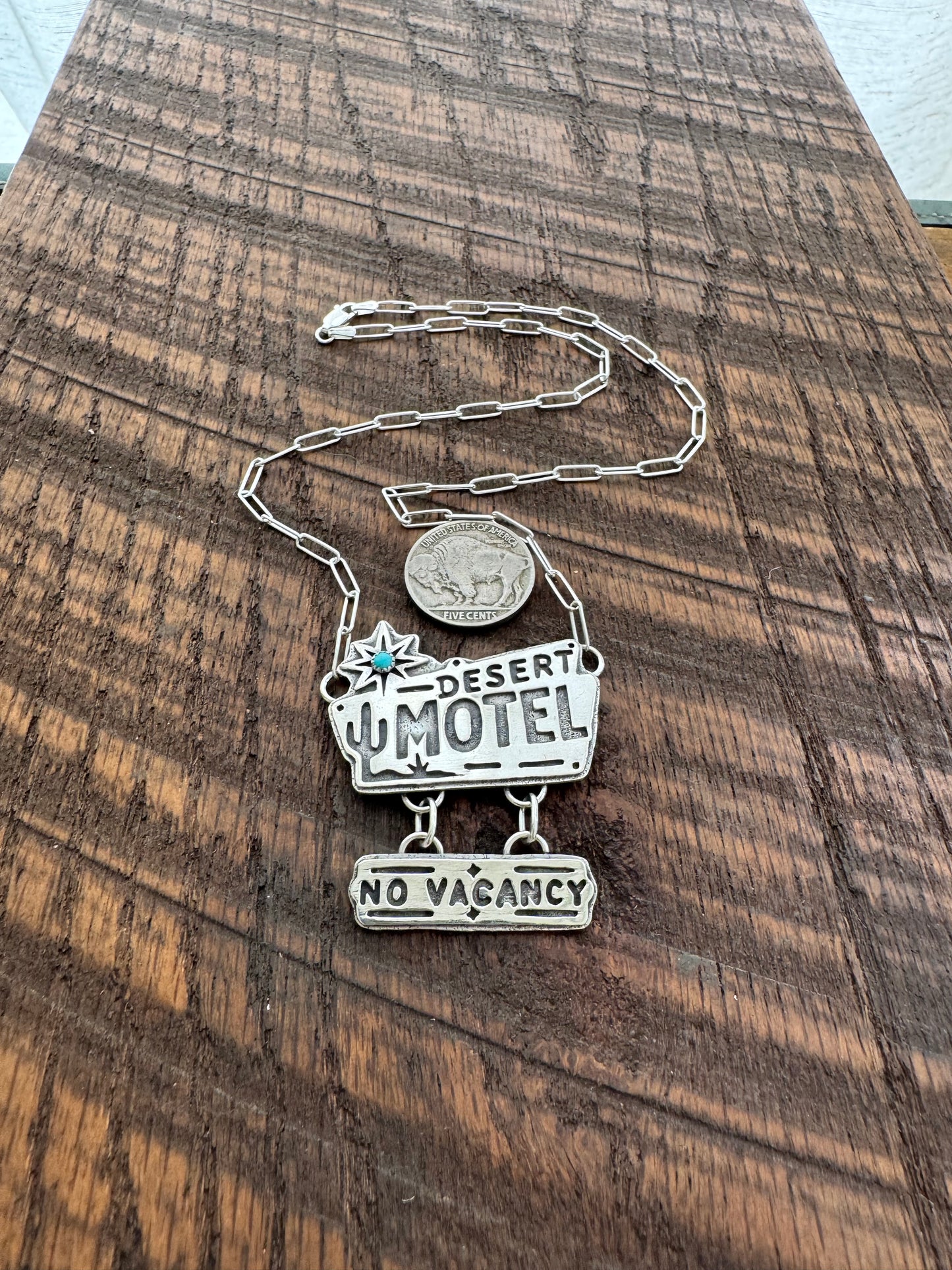 “No Vacancy” Necklace