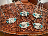 Turquoise Brand Necklace