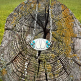 Oval Turquoise Cow Chokers