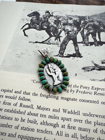 “Hidden Among the Cactus” Pendant