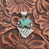Kingman Texas Skelly Hand (rope border)