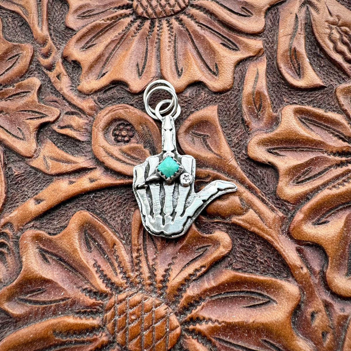 With Respect Turquoise Pendant