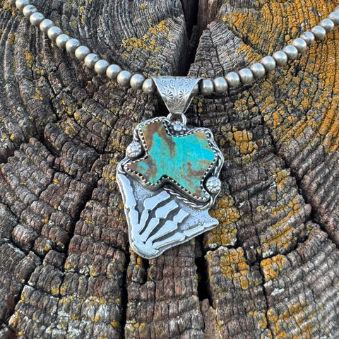 Kingman Texas Skelly Hand (rope border)
