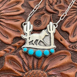 Carl Among the Cactus Necklace