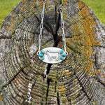 Oval Turquoise Cow Chokers