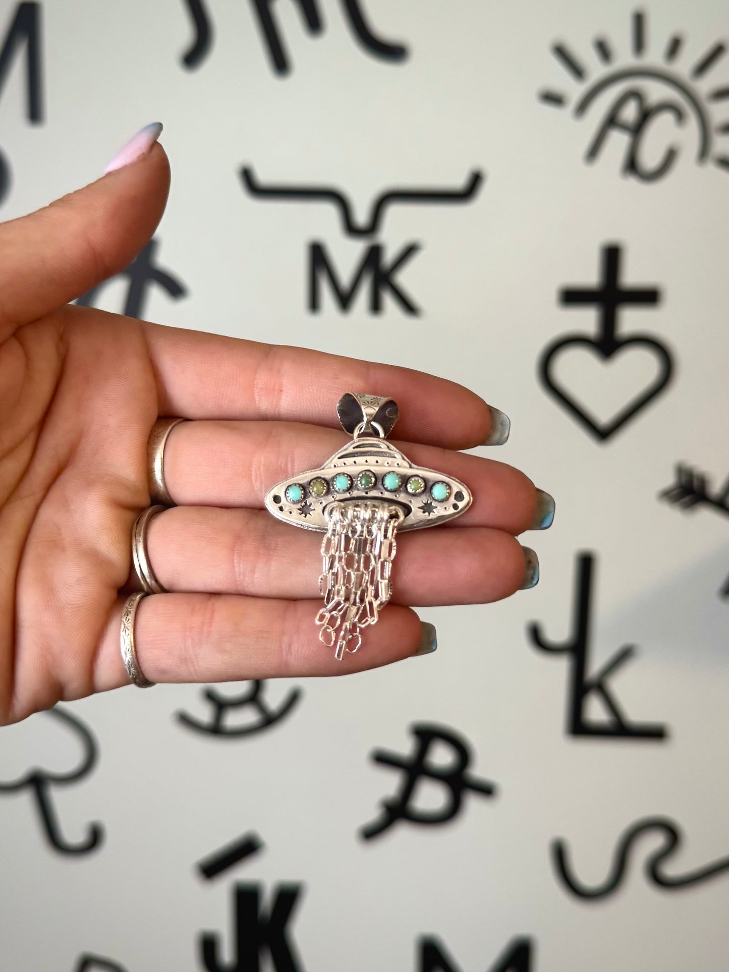 “The Midnight Visitor” Pendant