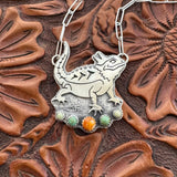 Henry the Horny Toad Necklace