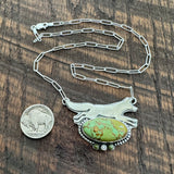 Leaping Carl the Coyote Necklace