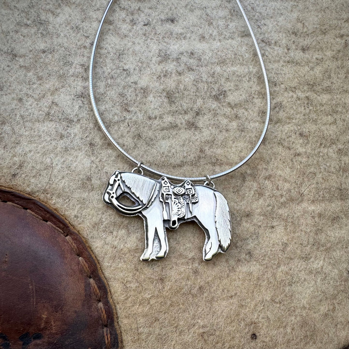 The Mokey Pony Necklace
