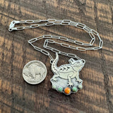 Henry the Horny Toad Necklace