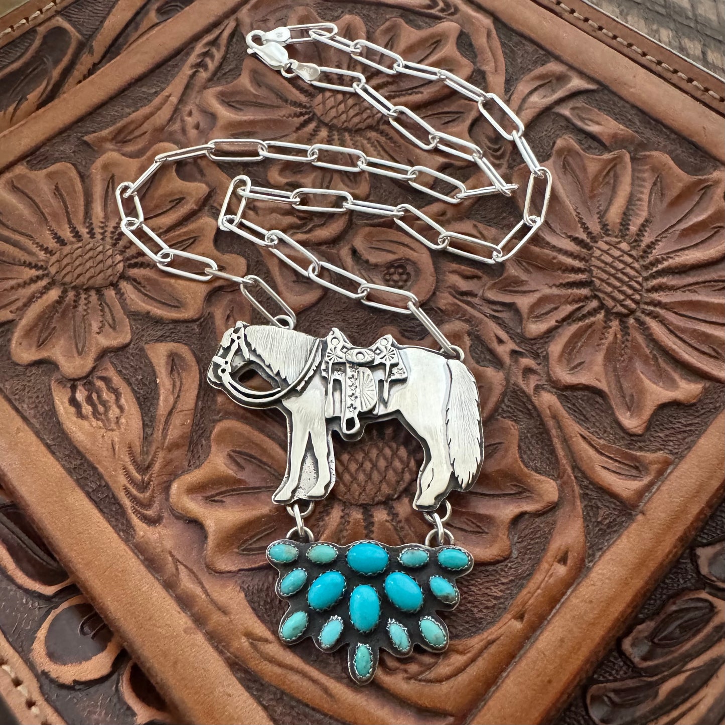 The Mokey Pony Turquoise Necklace