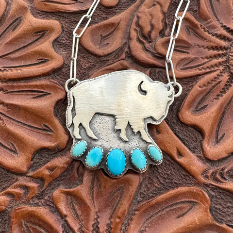 Billy the Buffalo Necklace
