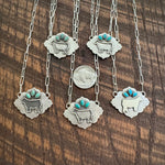 Diamond Style Cow Necklaces