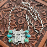 Sonoran Gold Saddle Necklace