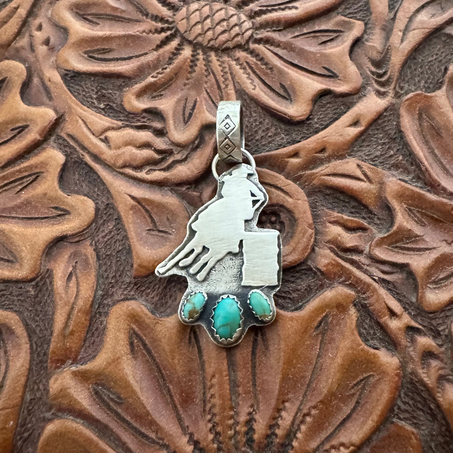 The Barrel Racing Pendant
