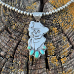 The Smoking Skull Bandit Pendant (medium)