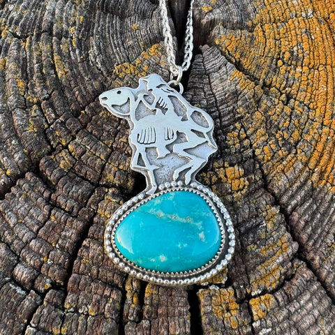 The Roping Ghost Rider Necklace
