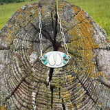 Oval Turquoise Cow Chokers