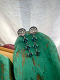 Cascading Turquoise Brand Earrings