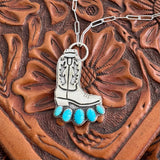 "There’s a Frog in my Boot!" Necklace