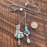 The Golden Hills Branded Boot Lariat