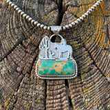 Cactus Cowboy Pendant