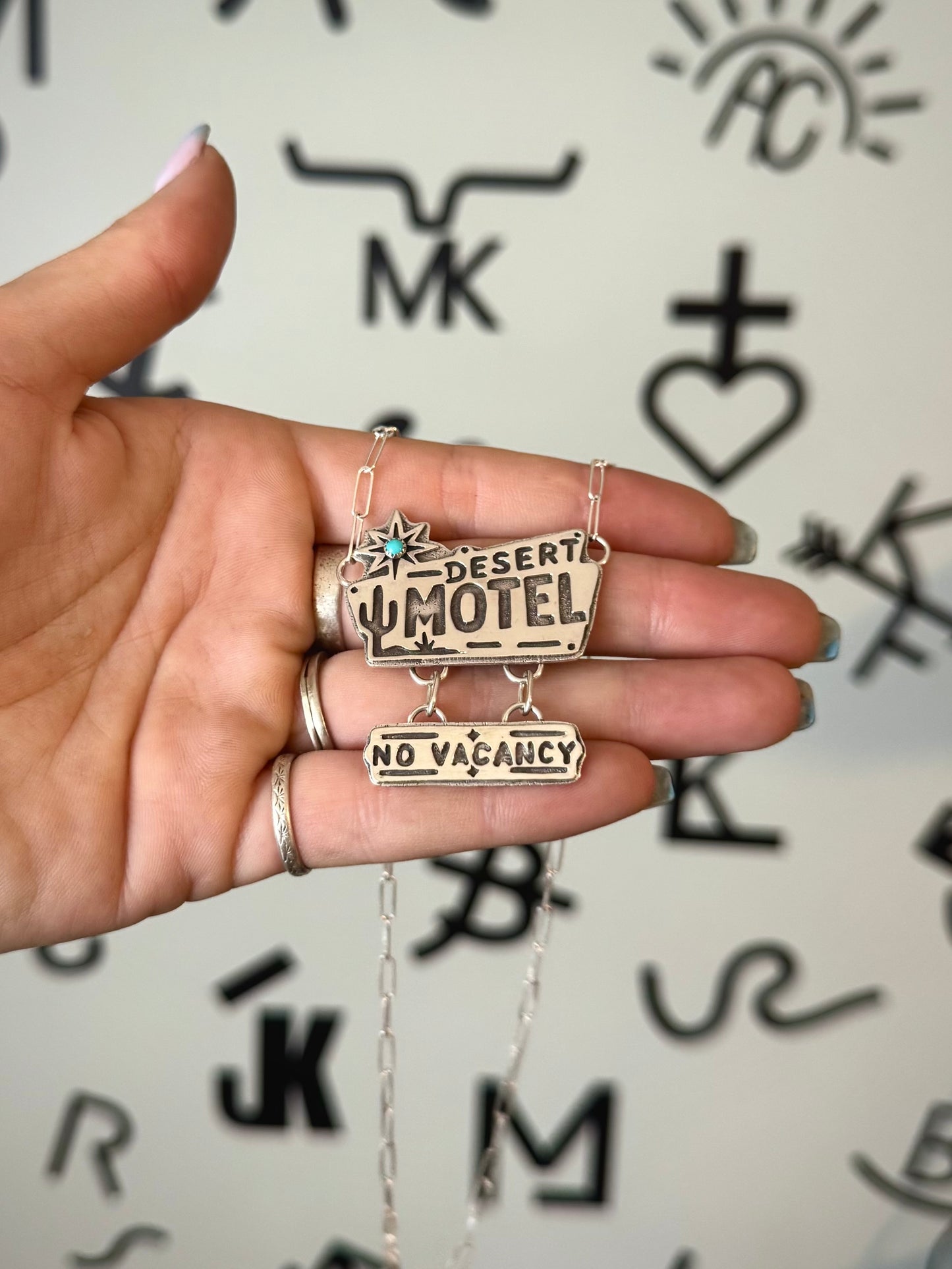 “No Vacancy” Necklace