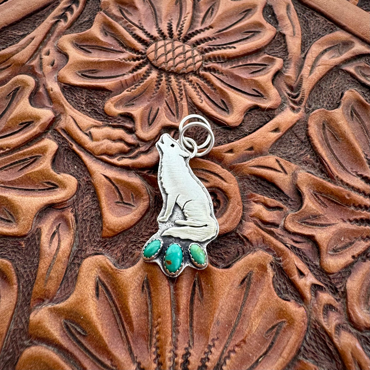 Carl the Coyote Charm