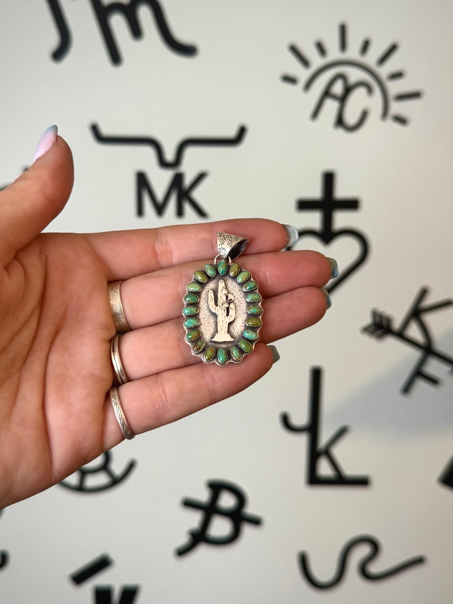“Hidden Among the Cactus” Pendant