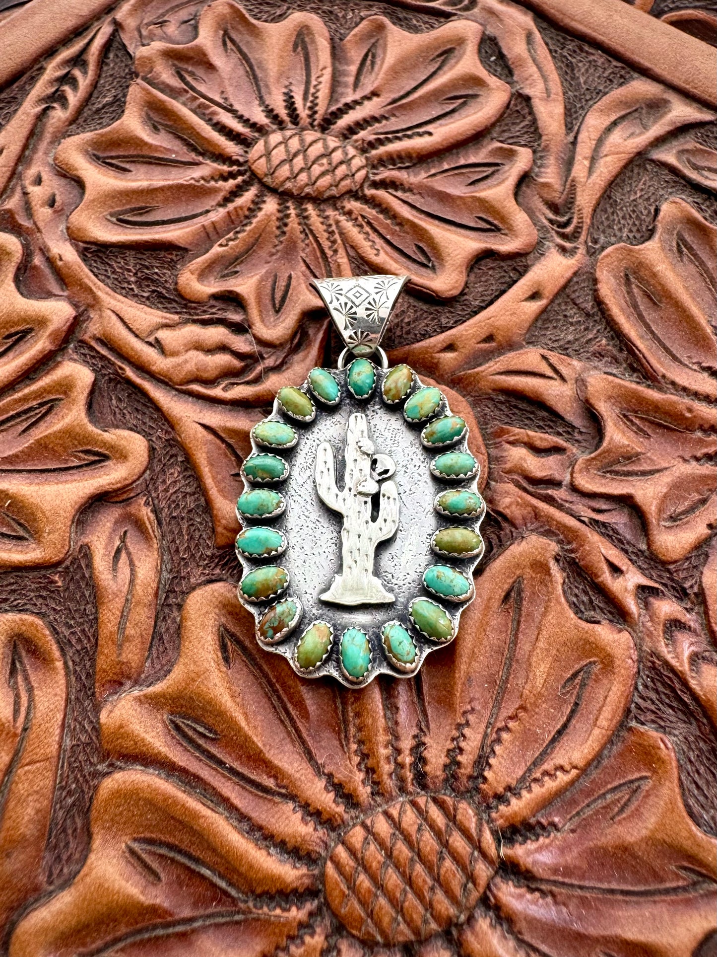 “Hidden Among the Cactus” Pendant