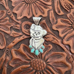 The Smoking Skull Bandit Pendant (medium)