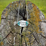 Oval Turquoise Cow Chokers