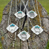 Diamond Style Cow Necklaces