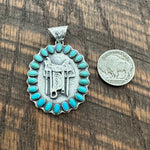 Carico Cluster Saddle Pendant