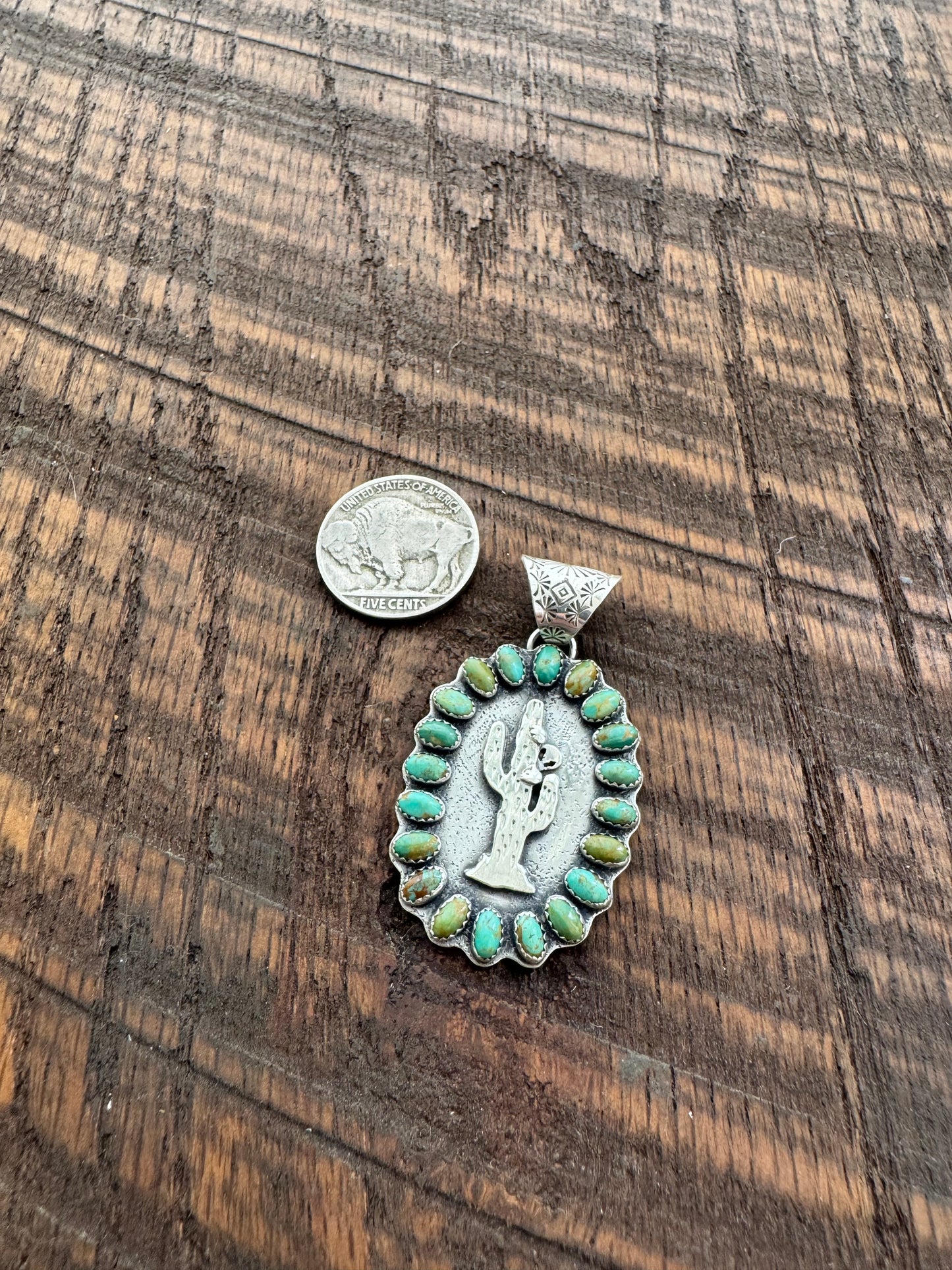 “Hidden Among the Cactus” Pendant