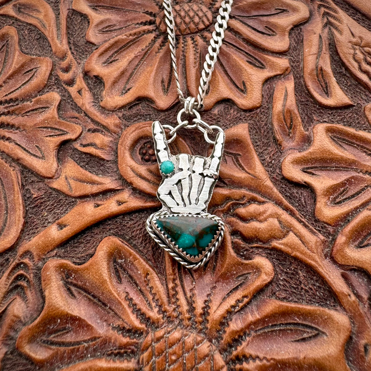 Rock On Turquoise Necklace - Mini