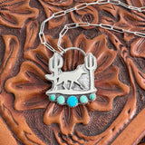 Carl Among the Cactus Necklace