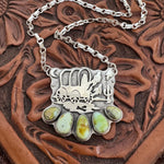 The Palomino Haunted Wagon Necklace