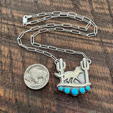 Carl Among the Cactus Necklace