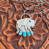 Billy the Buffalo Necklace