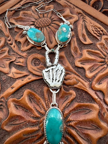 Peace & Love Lariat