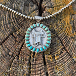 Carico Cluster Saddle Pendant
