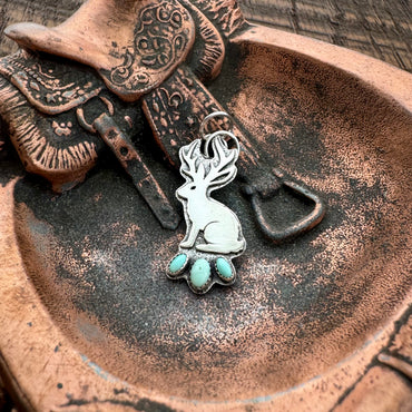 Earl the Jackalope Charm