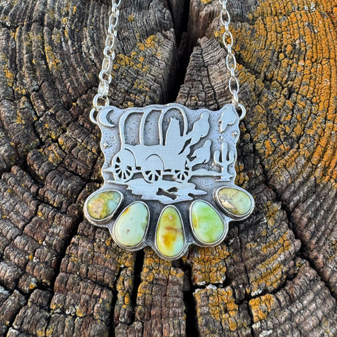 The Palomino Haunted Wagon Necklace