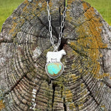 Cow Silhouette Necklaces