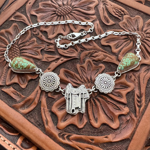 The Concho Saddle Choker