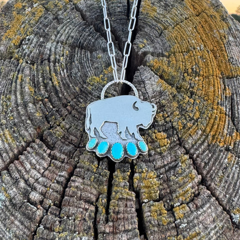 Billy the Buffalo Necklace