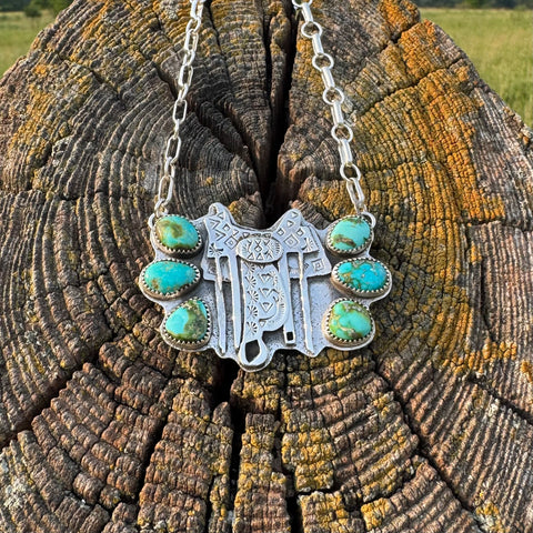 Sonoran Gold Saddle Necklace